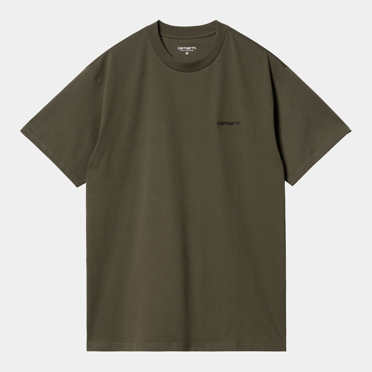 Carhartt WIP Script Embroidery T-Shirt - Cypress / Black