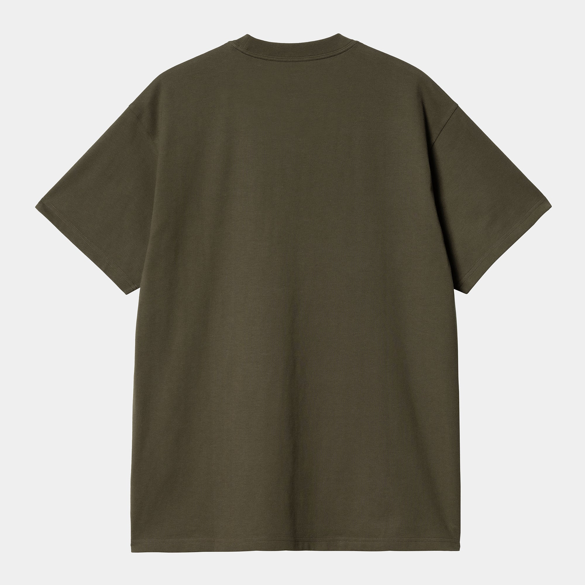 Carhartt WIP Script Embroidery T-Shirt - Cypress / White