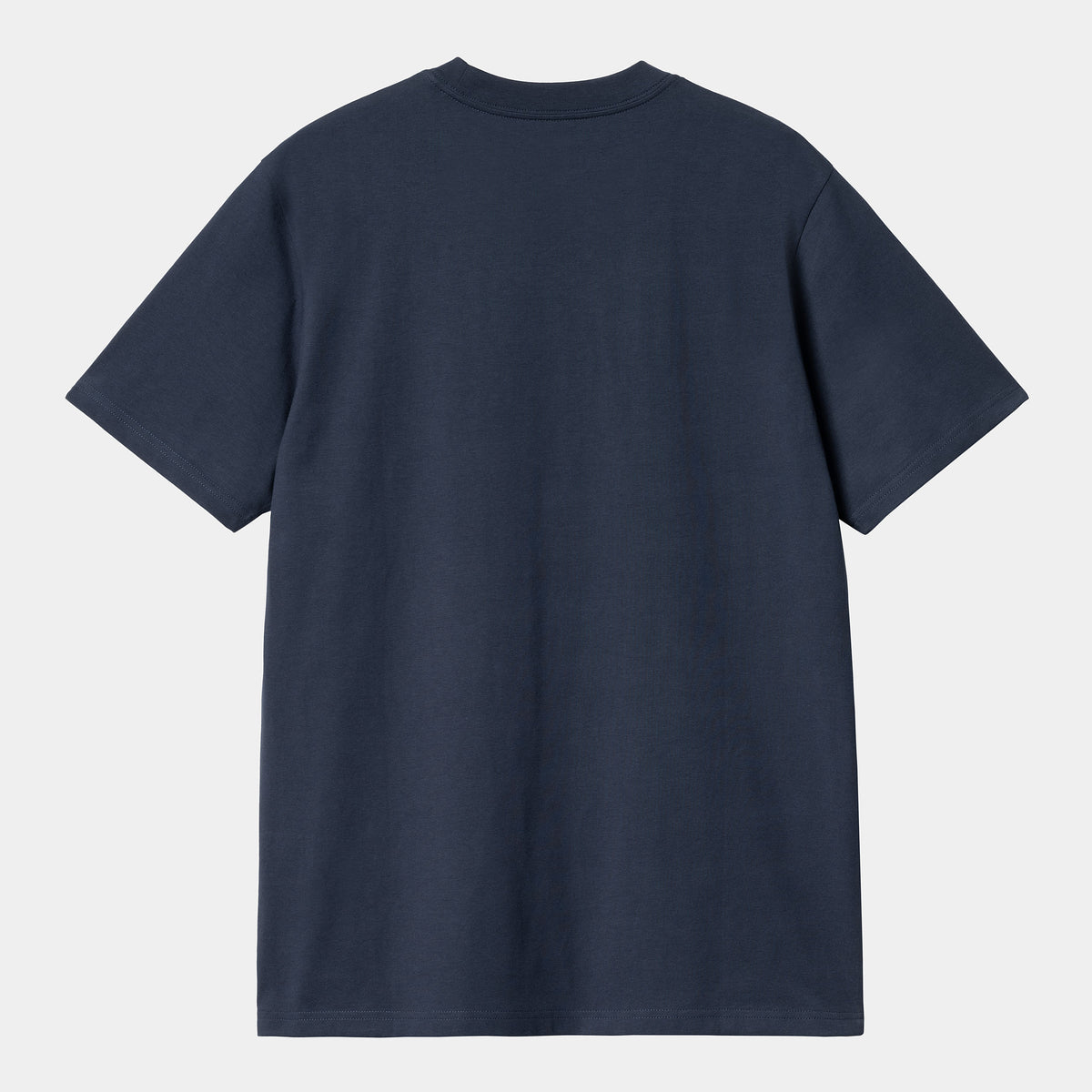 Carhartt WIP Script T-Shirt - Air Force Blue / Malbec
