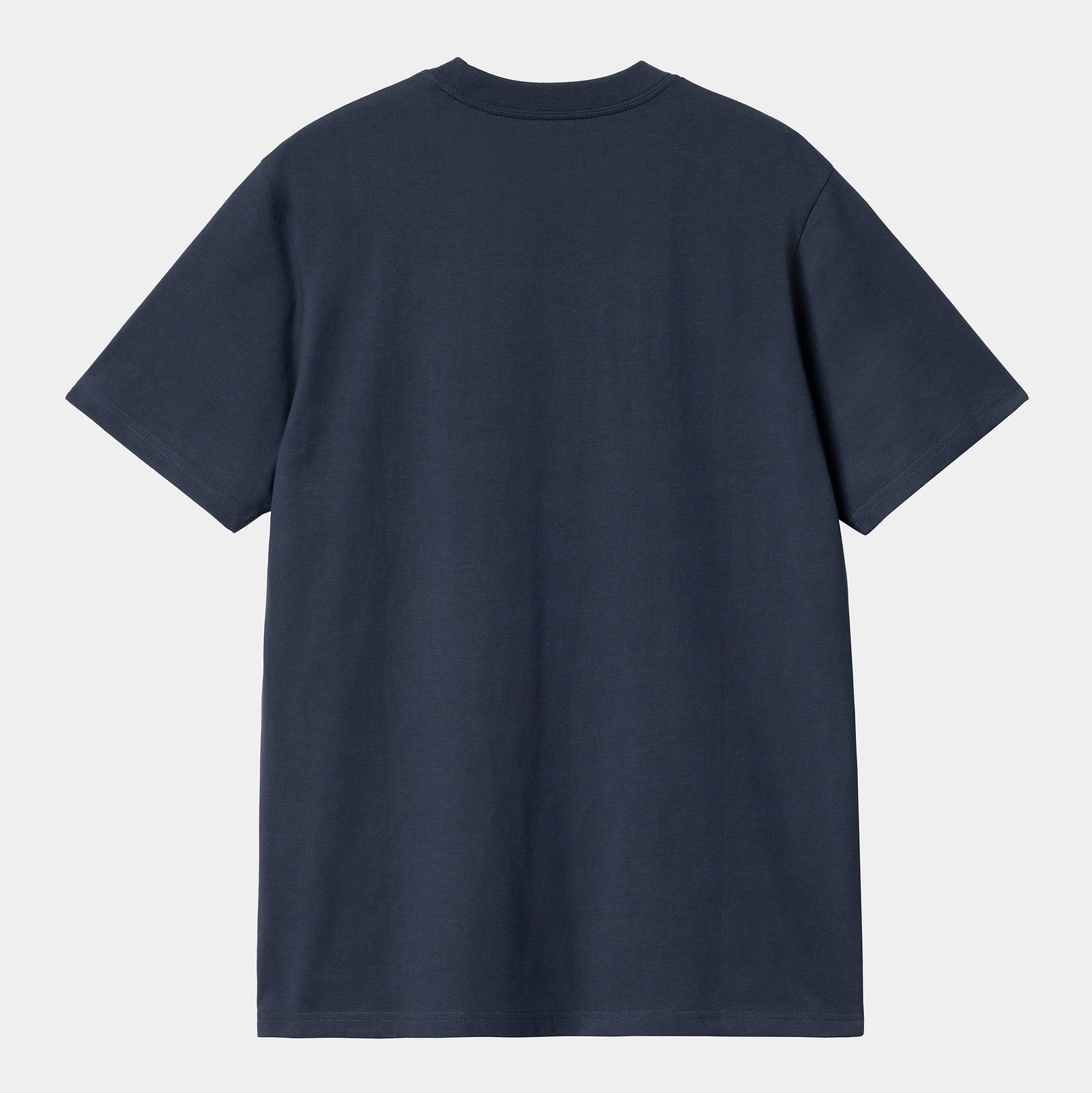 Carhartt WIP Script T-Shirt - Air Force Blue / Malbec
