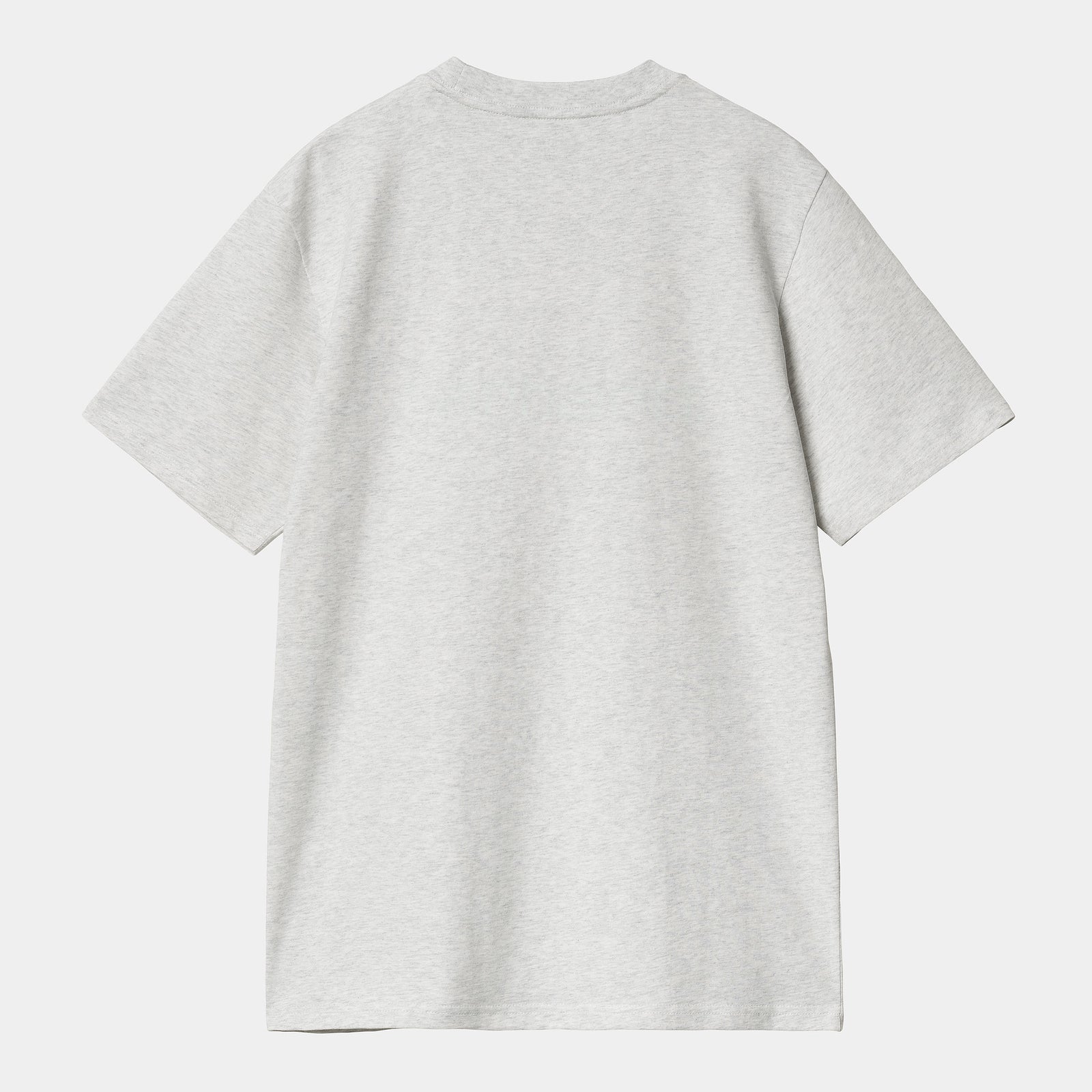 Carhartt WIP Script T-Shirt - Ash Heather / Duck Blue