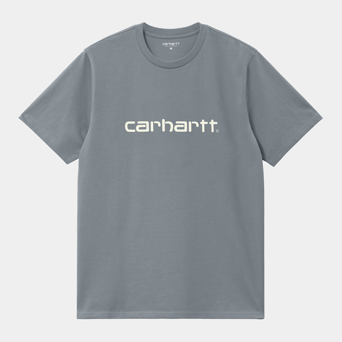Carhartt WIP Script T-Shirt - Dove Grey / Wax