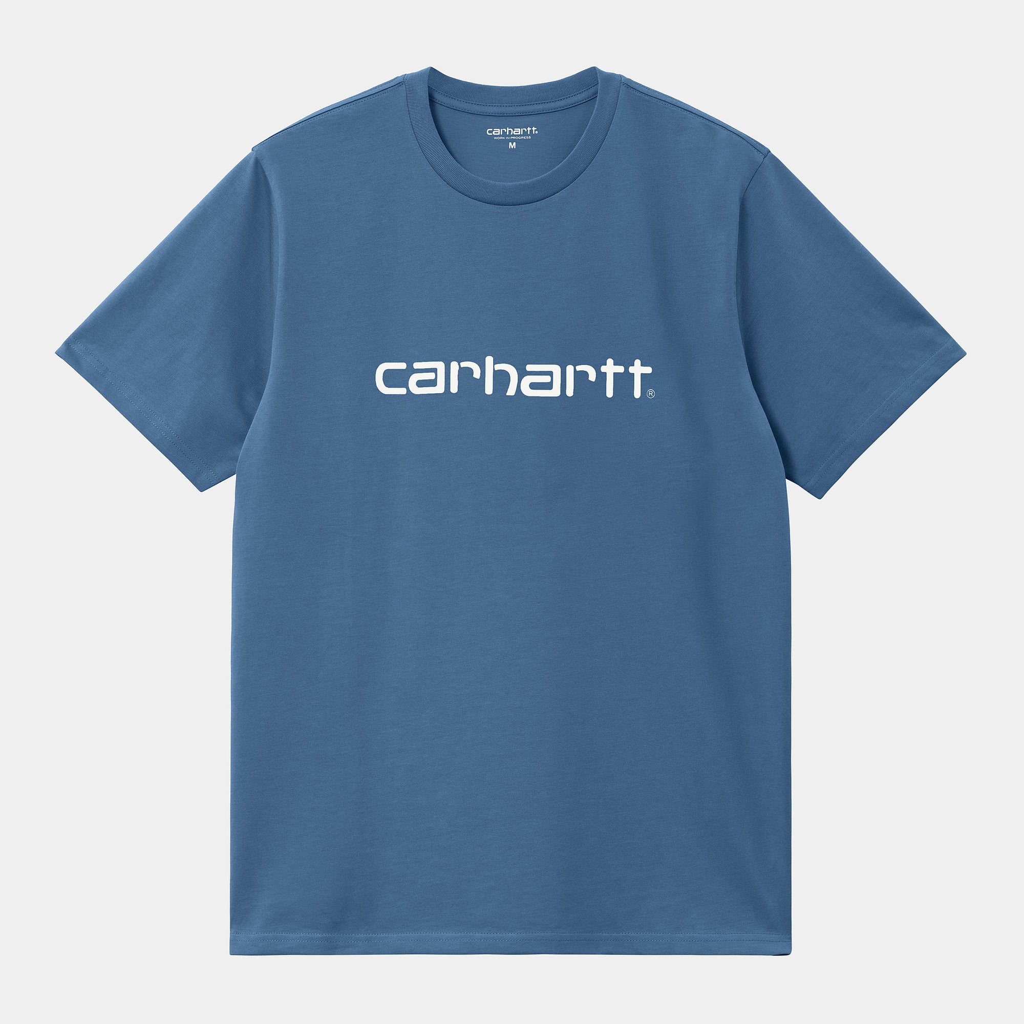 Carhartt WIP Script T-Shirt - Sorrent / White