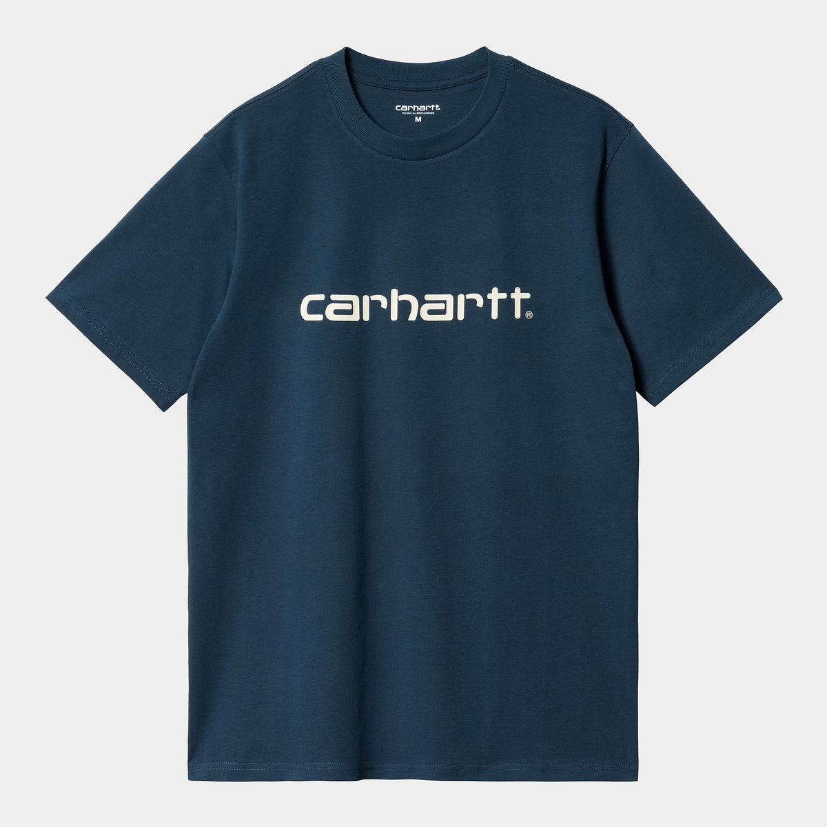 Carhartt WIP Script T-Shirt - Squid / Salt
