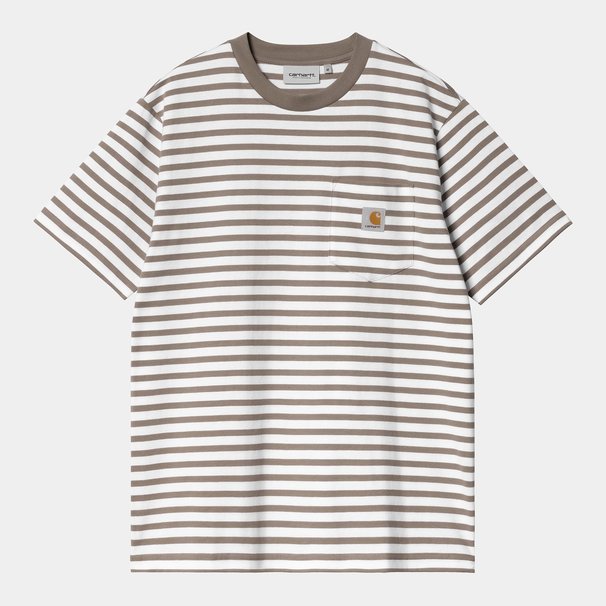 Carhartt WIP Seidler Pocket T-Shirt - Branch / White