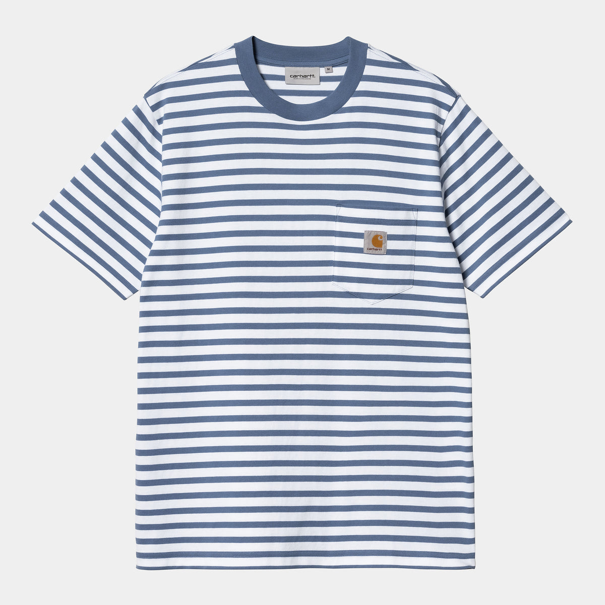 Carhartt WIP Seidler Pocket T-Shirt - Sorrent / White