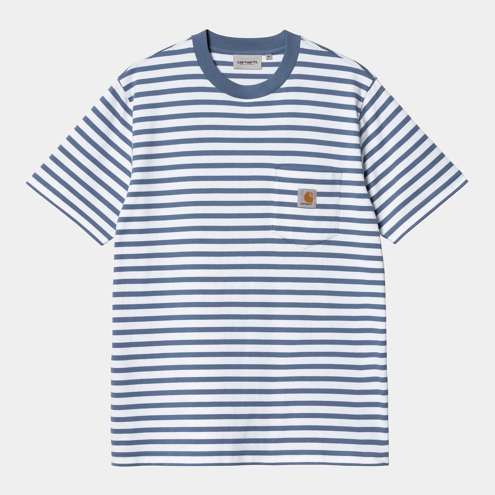 Carhartt WIP Seidler Pocket T-Shirt - Sorrent / White