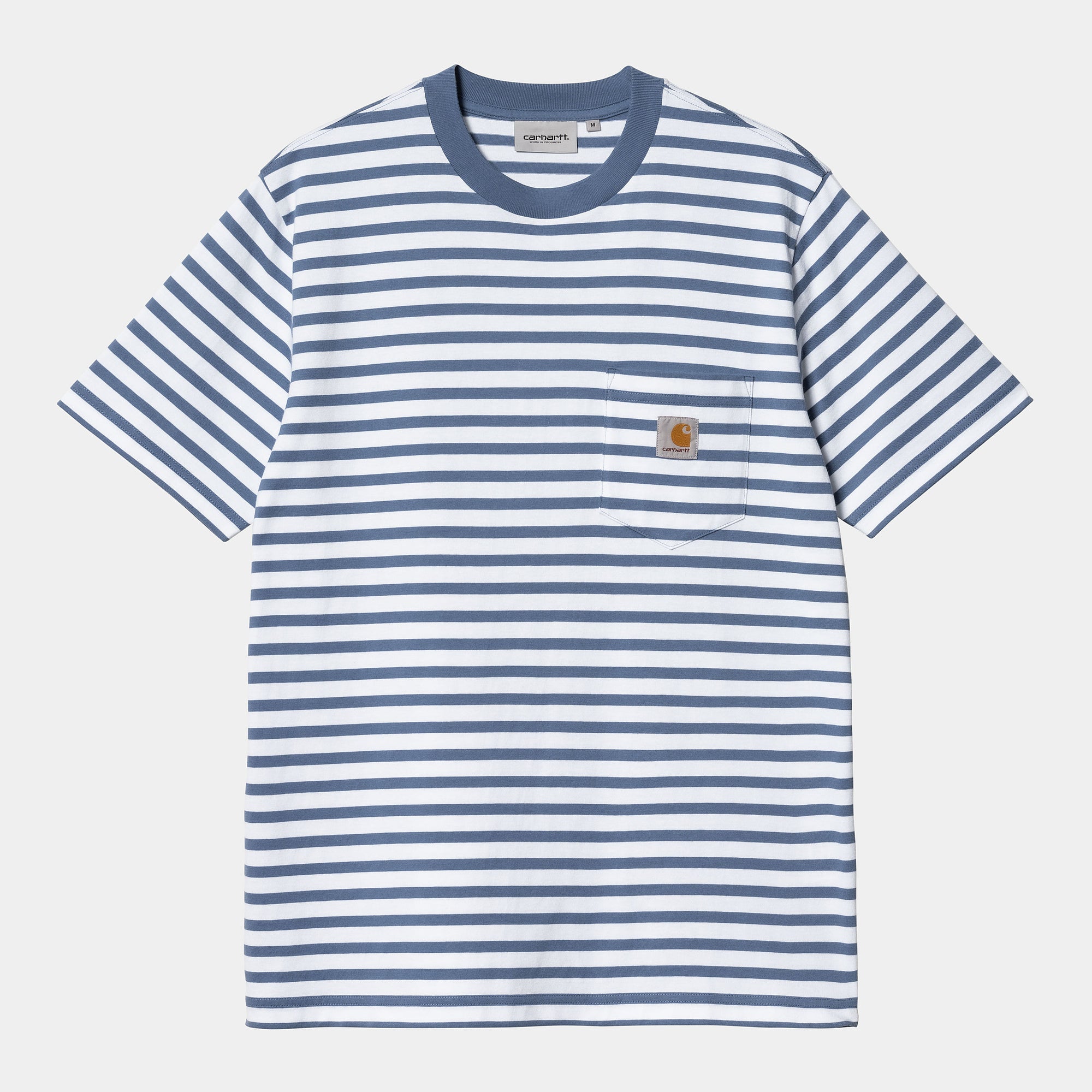 Carhartt WIP Seidler Pocket T-Shirt - Sorrent / White