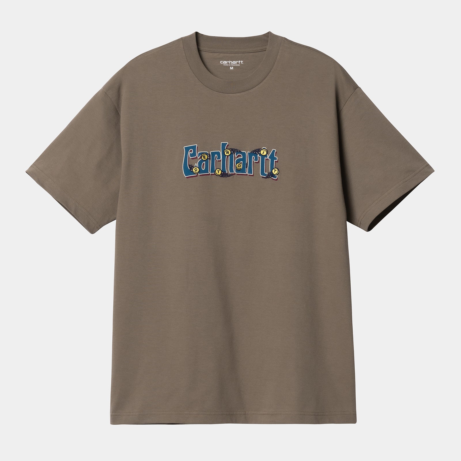 Carhartt WIP Spin Script T-Shirt - Barista