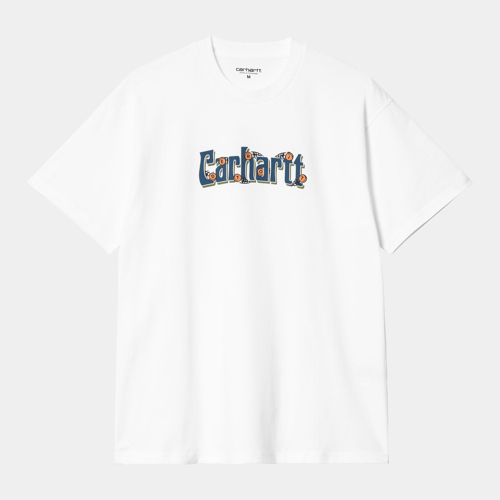 Carhartt WIP Spin Script T-Shirt - White