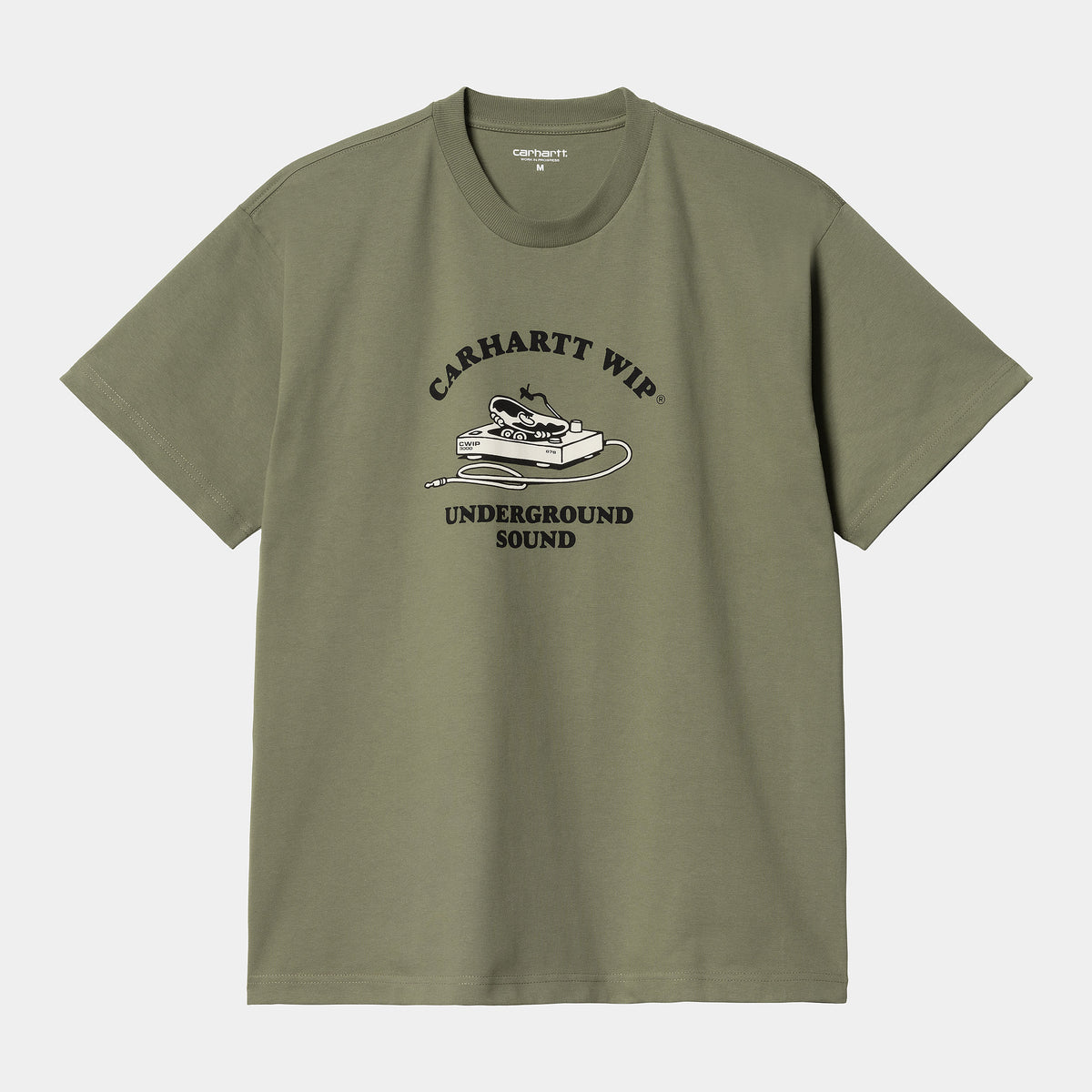 Carhartt WIP Underground Sound T-Shirt - Dollar Green