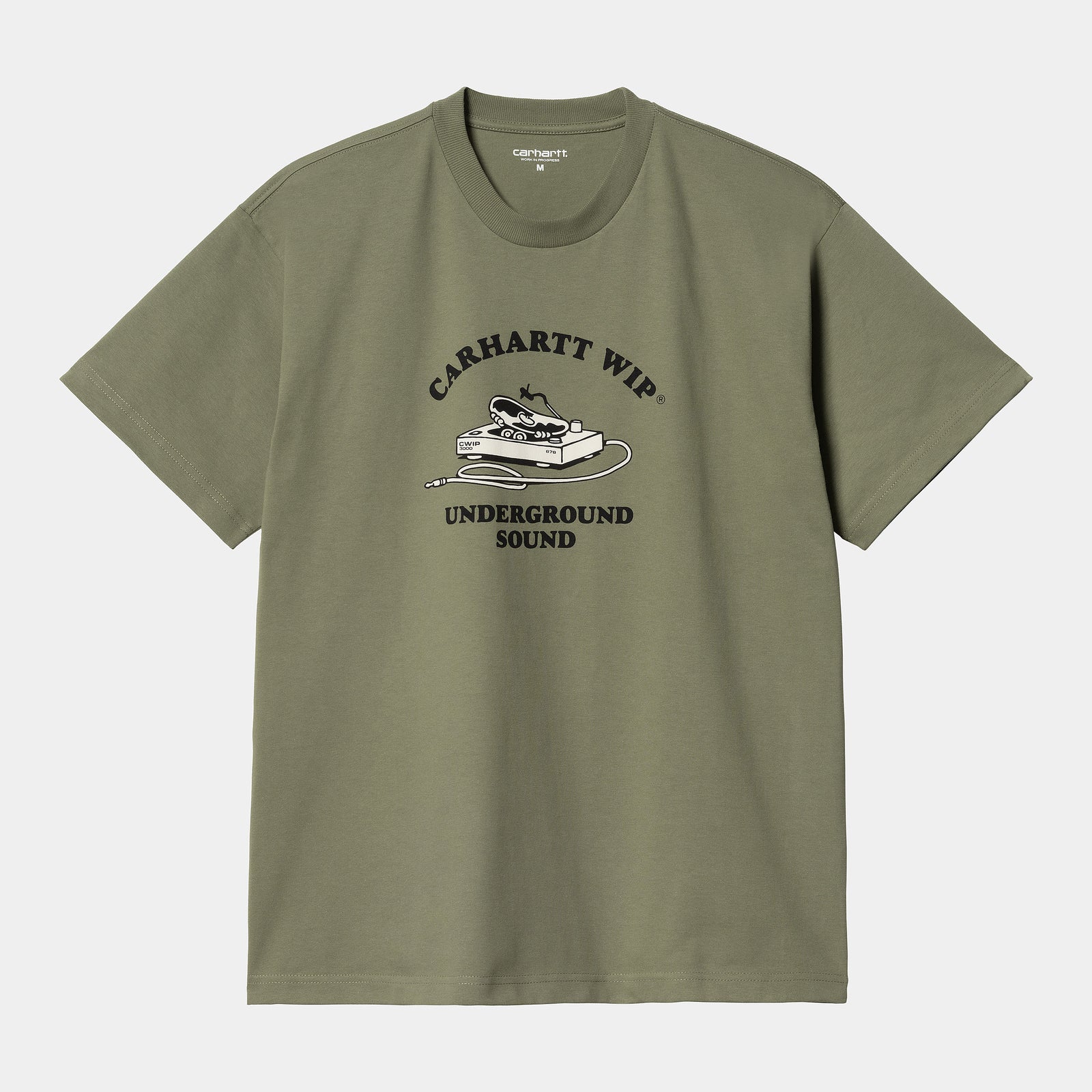 Carhartt WIP Underground Sound T-Shirt - Dollar Green