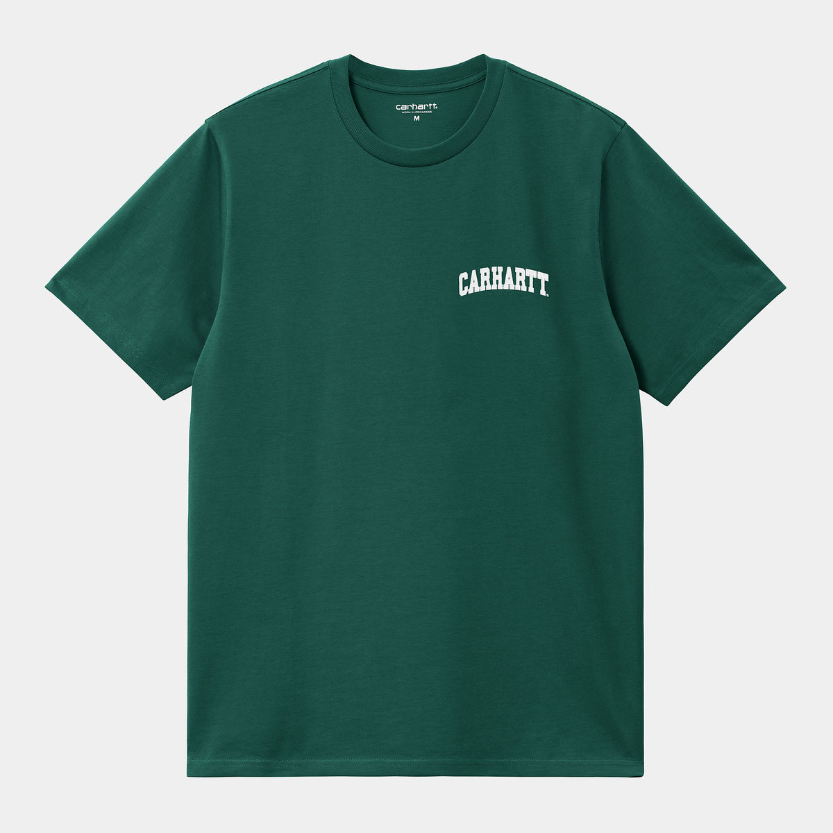 Carhartt WIP University Script T-Shirt - Chervil / White