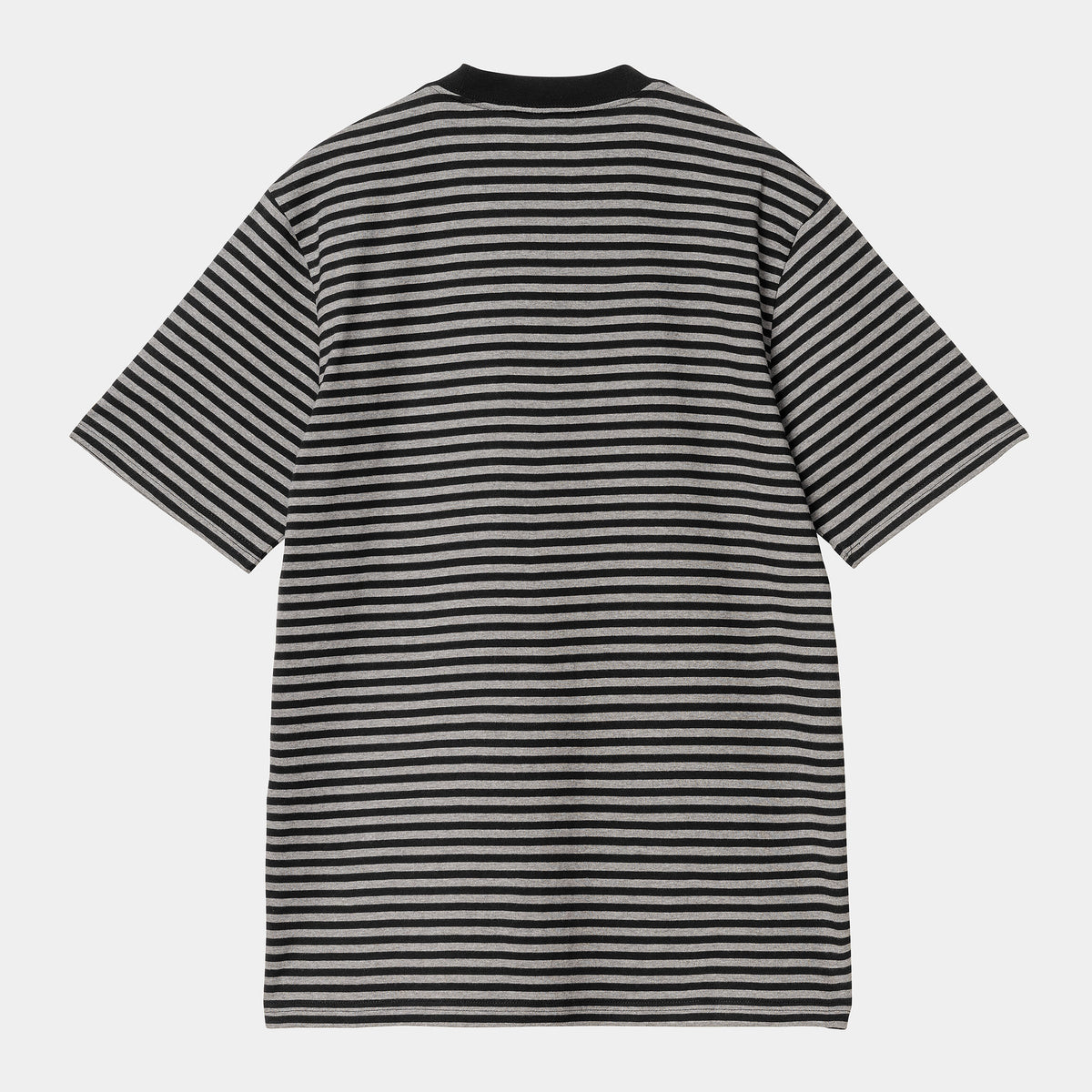 Carhartt WIP Verner Pocket T-Shirt - Black / Dark Grey Heather