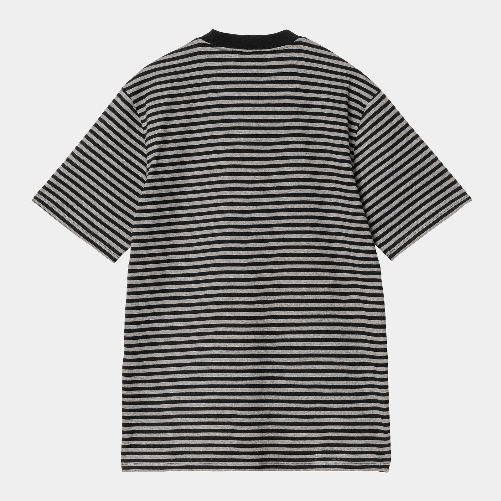 Carhartt WIP Verner Pocket T-Shirt - Black / Dark Grey Heather