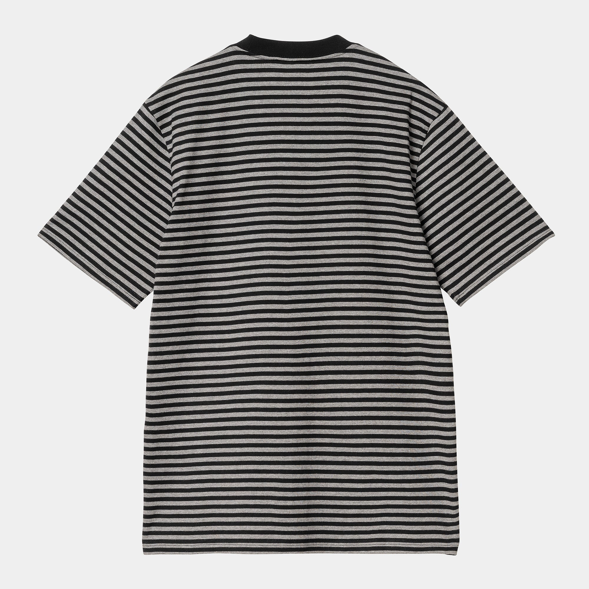 Carhartt WIP Verner Pocket T-Shirt - Black / Dark Grey Heather