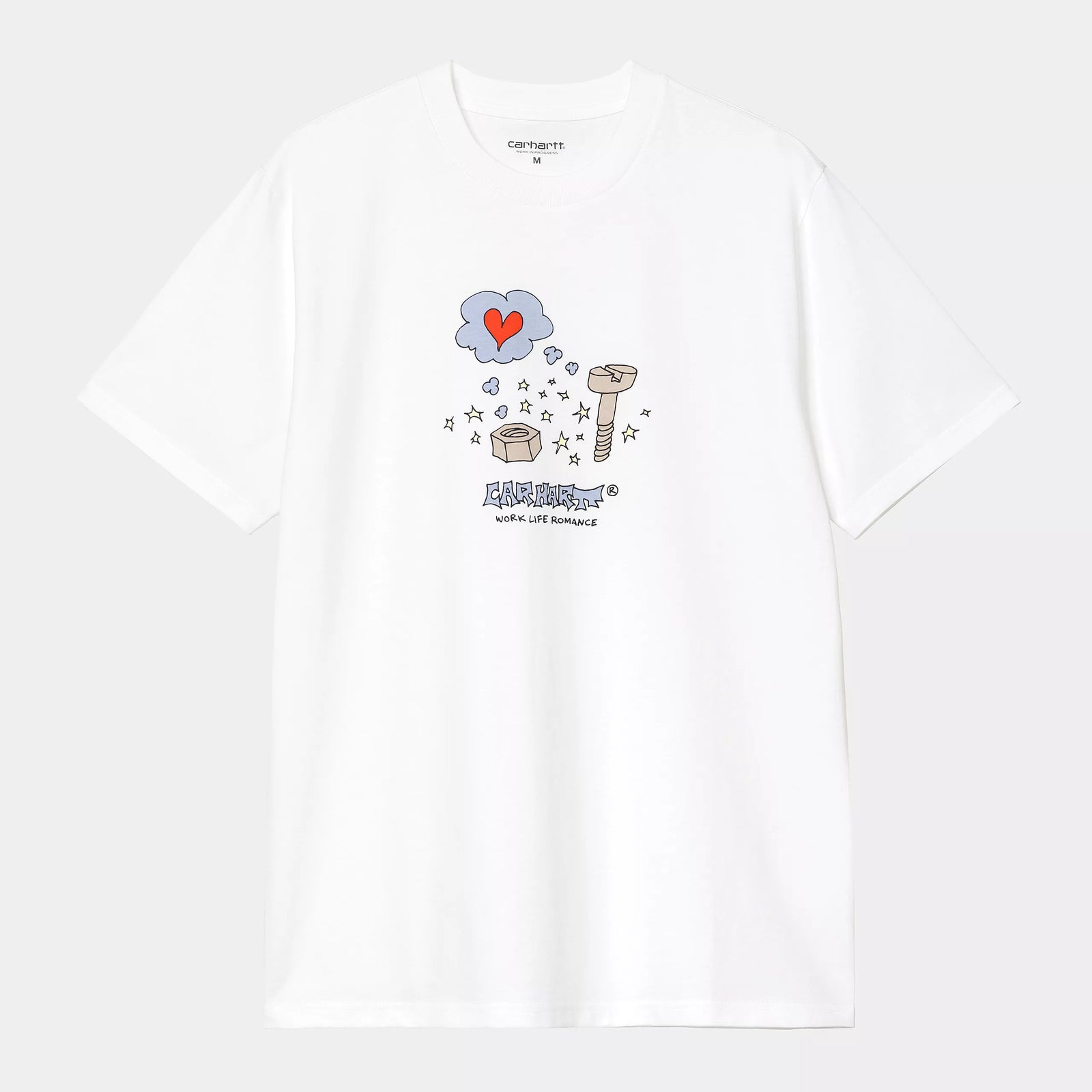 Carhartt WIP Work Life Romance T-Shirt - White