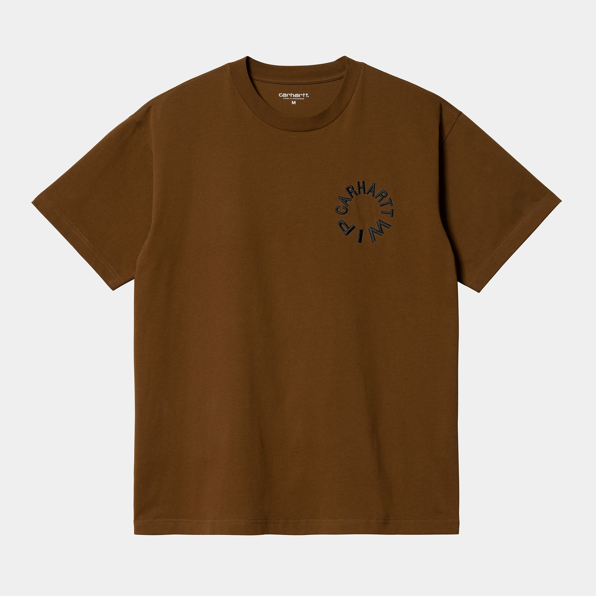 Carhartt WIP Work Varsity T-Shirt - Deep H Brown / Black