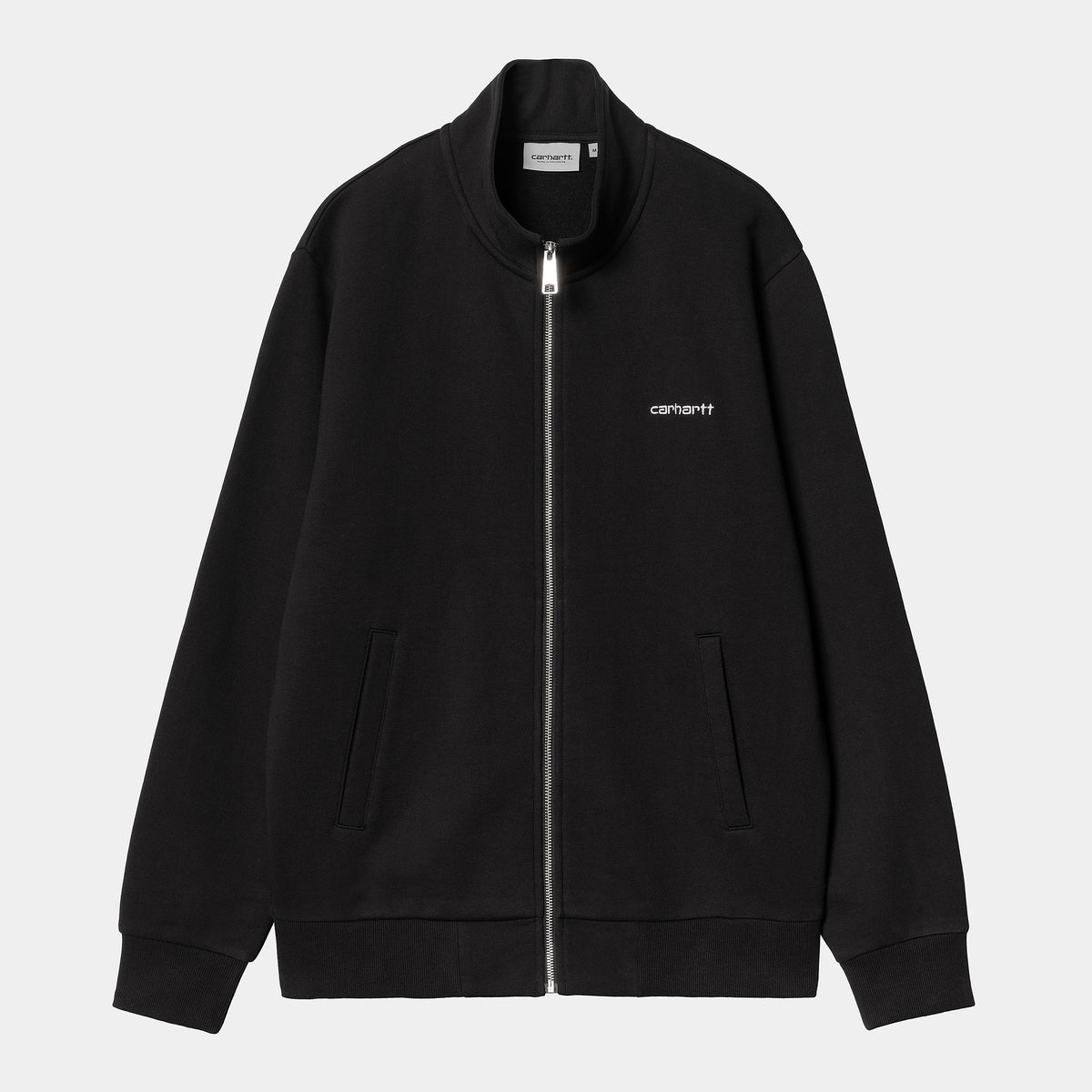 Carhartt WIP Script Embroidery Jacket - Black / White