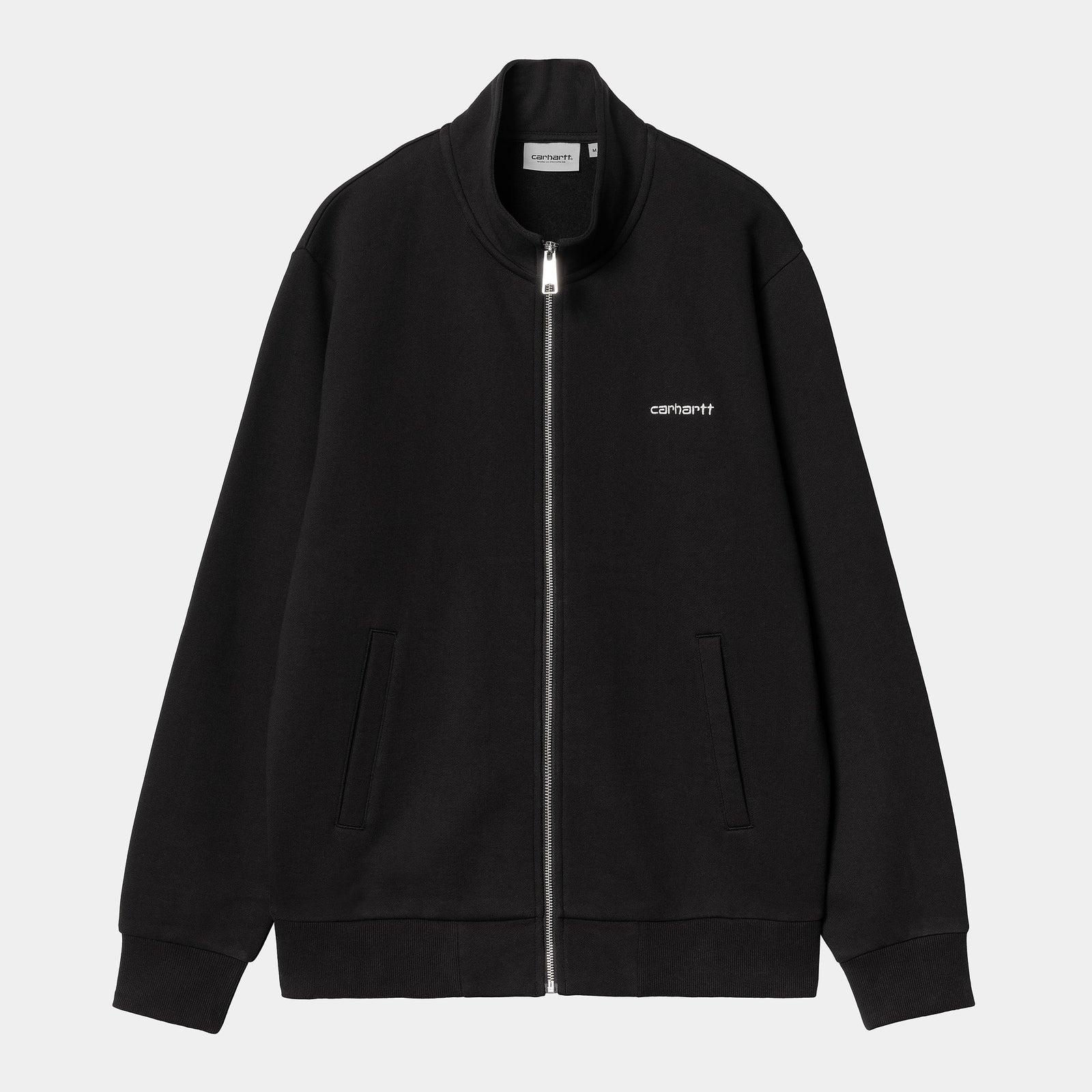 Carhartt WIP Script Embroidery Jacket - Black / White
