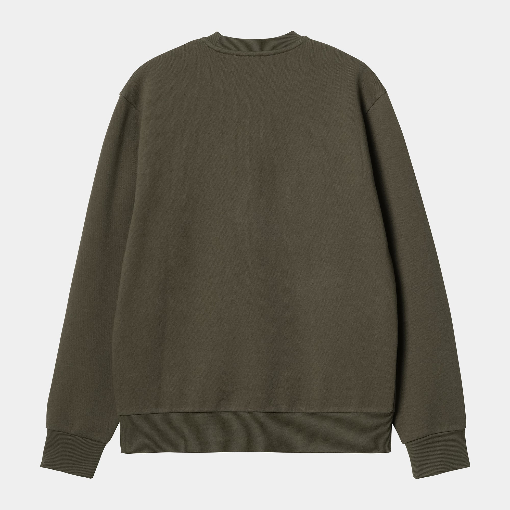 Carhartt WIP Script Embroidery Sweat - Cypress / White