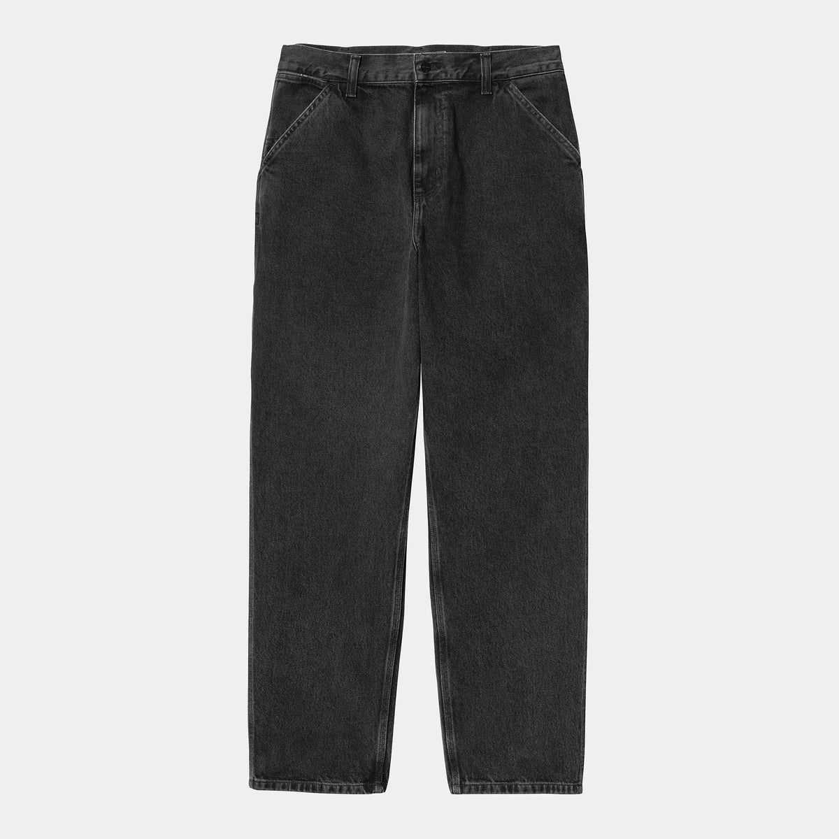 Carhartt WIP Single Knee Pant - Black Smith Denim
