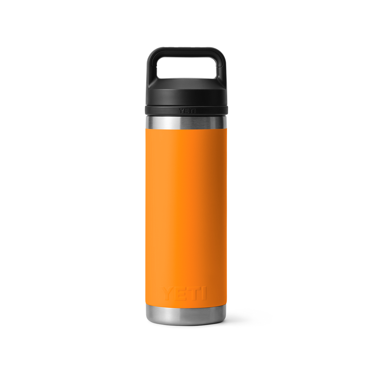 Yeti Rambler 18oz Bottle Chug - King Crab Orange