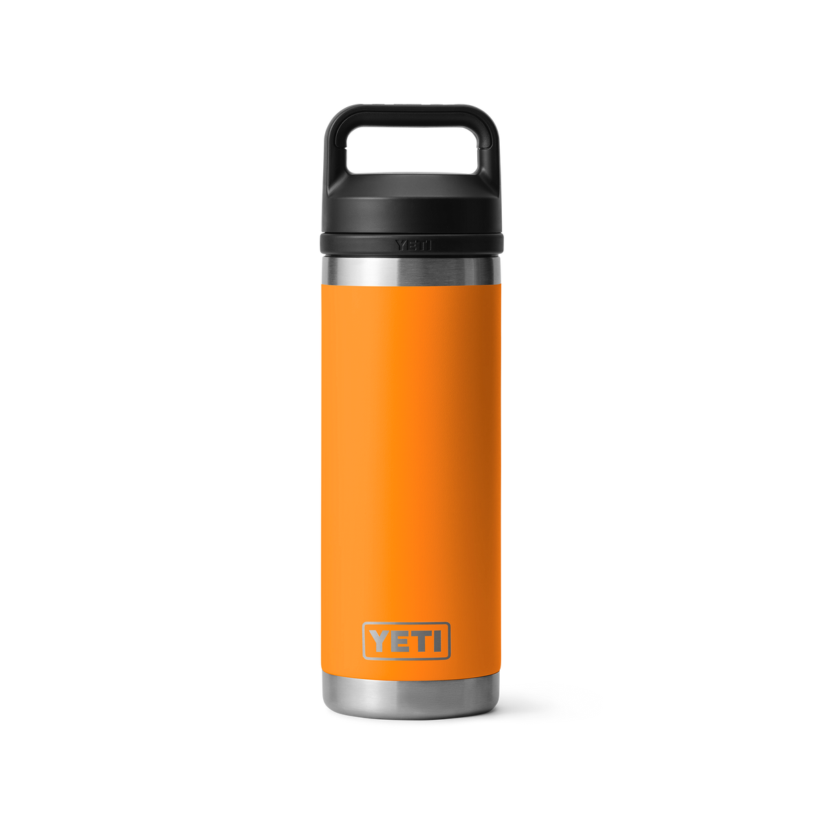 Yeti Rambler 18oz Bottle Chug - King Crab Orange