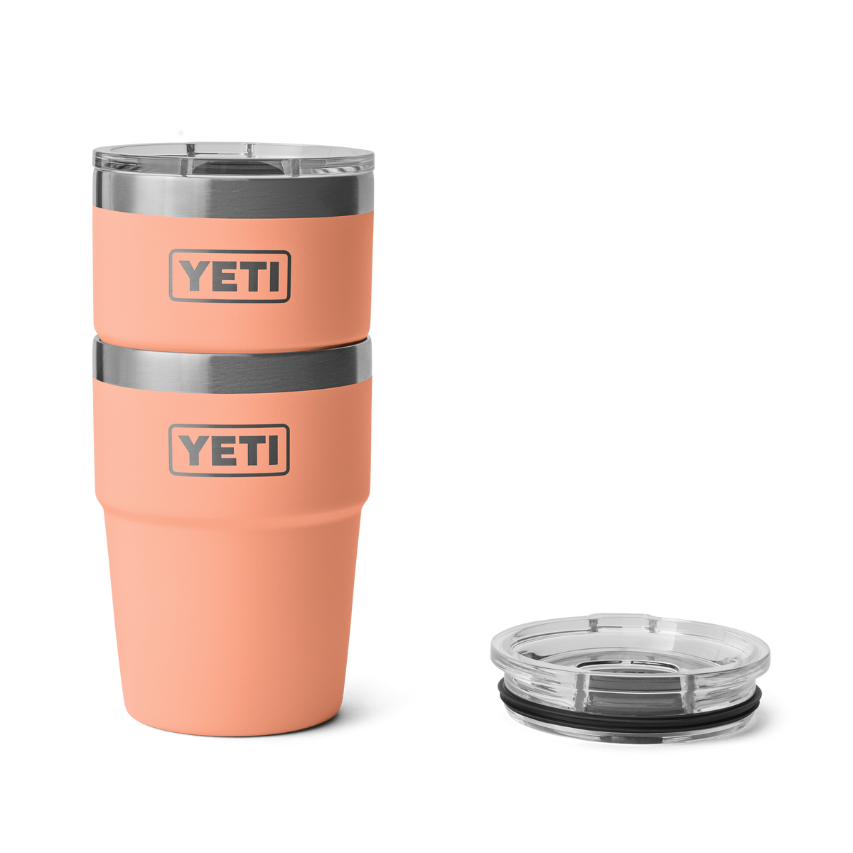 Yeti 16oz Stackable Cup - Lowcountry Peach