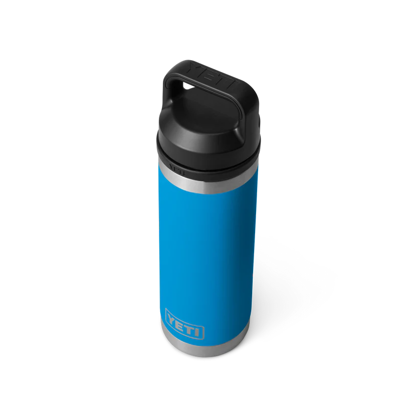 Yeti Rambler 18oz Bottle Chug - Big Wave Blue