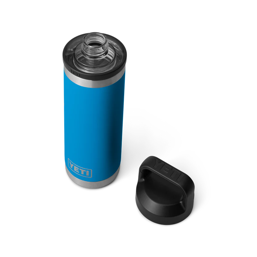 Yeti Rambler 18oz Bottle Chug - Big Wave Blue