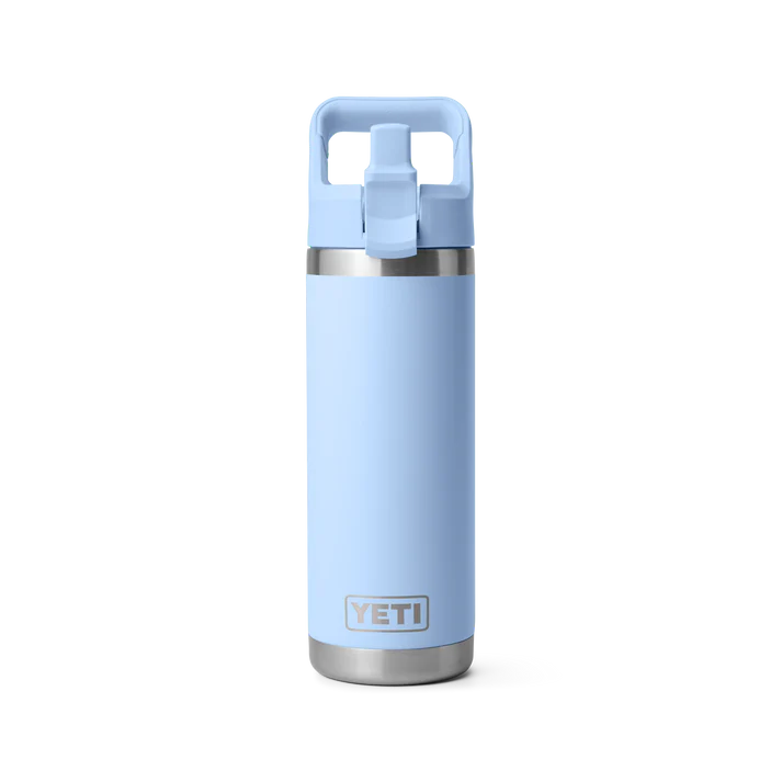 Yeti Rambler 18oz Colour Straw Bottle - Big Sky Blue