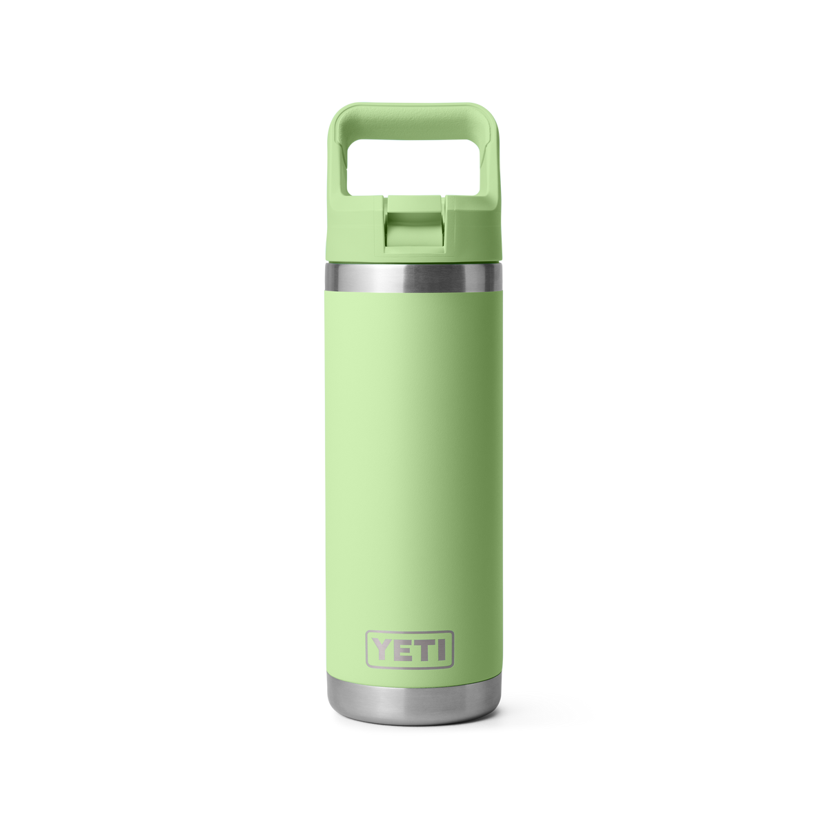 Yeti Rambler 18oz Colour Straw Bottle - Key Lime