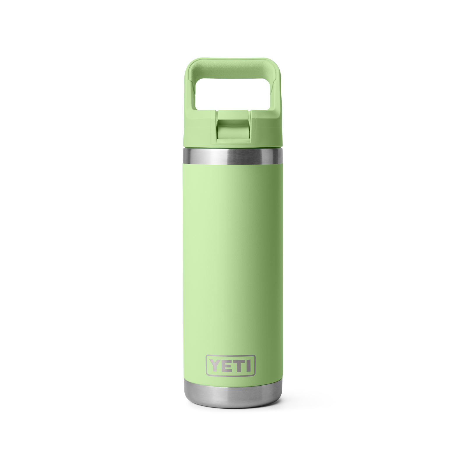 Yeti Rambler 18oz Colour Straw Bottle - Key Lime