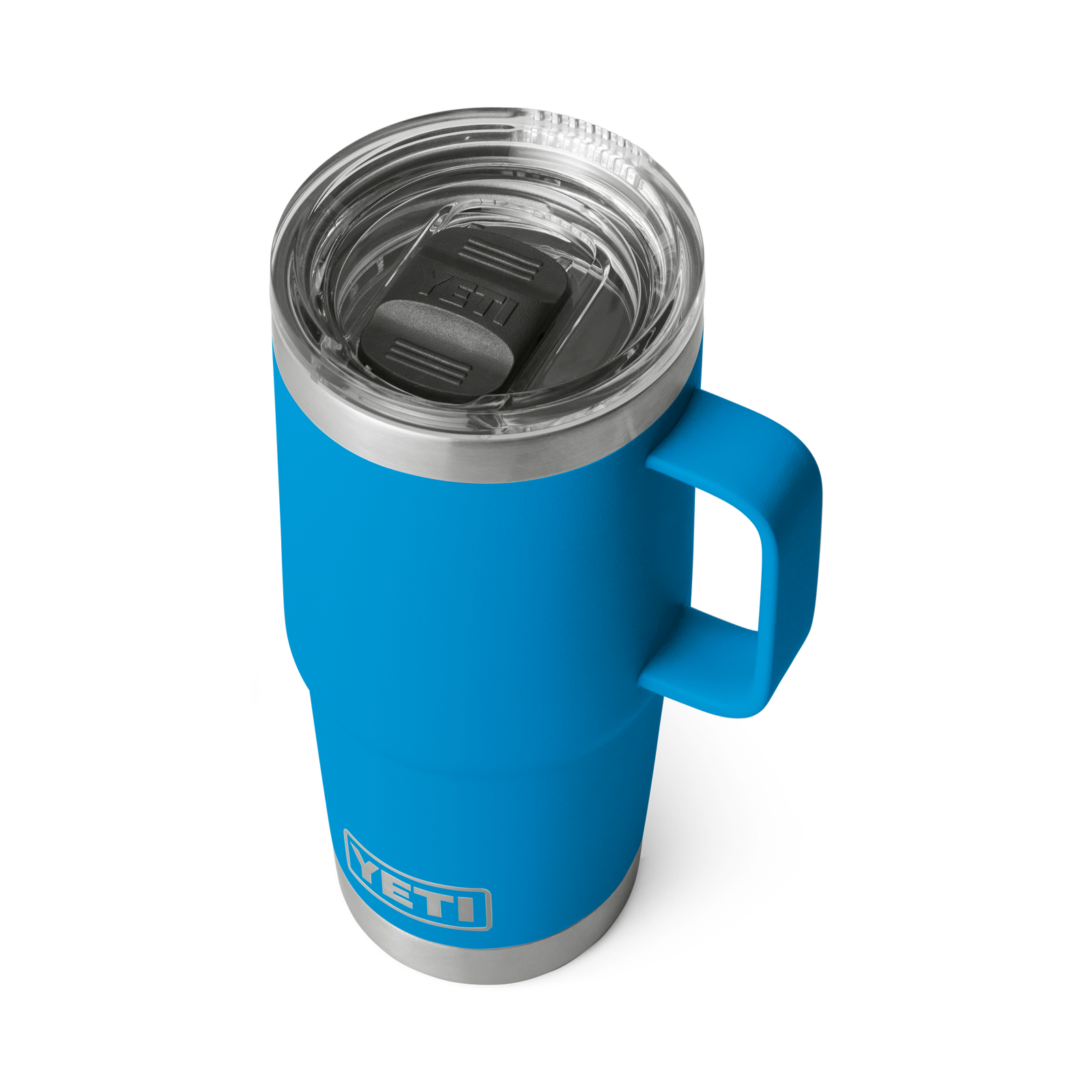 Yeti Rambler 20oz Travel Mug - Big Wave Blue