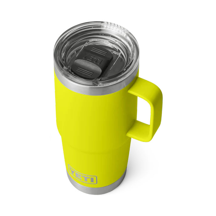 Yeti Rambler 20oz Travel Mug - Firefly Yellow
