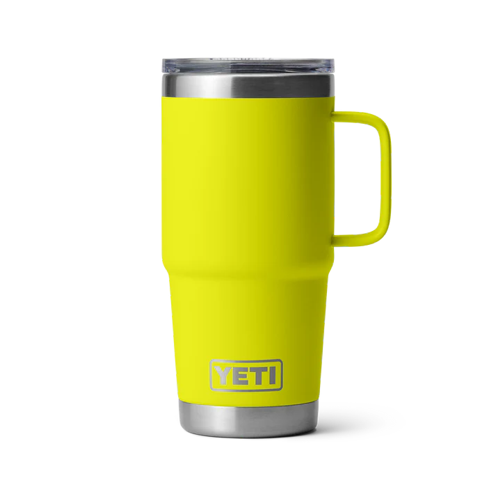 Yeti Rambler 20oz Travel Mug - Firefly Yellow