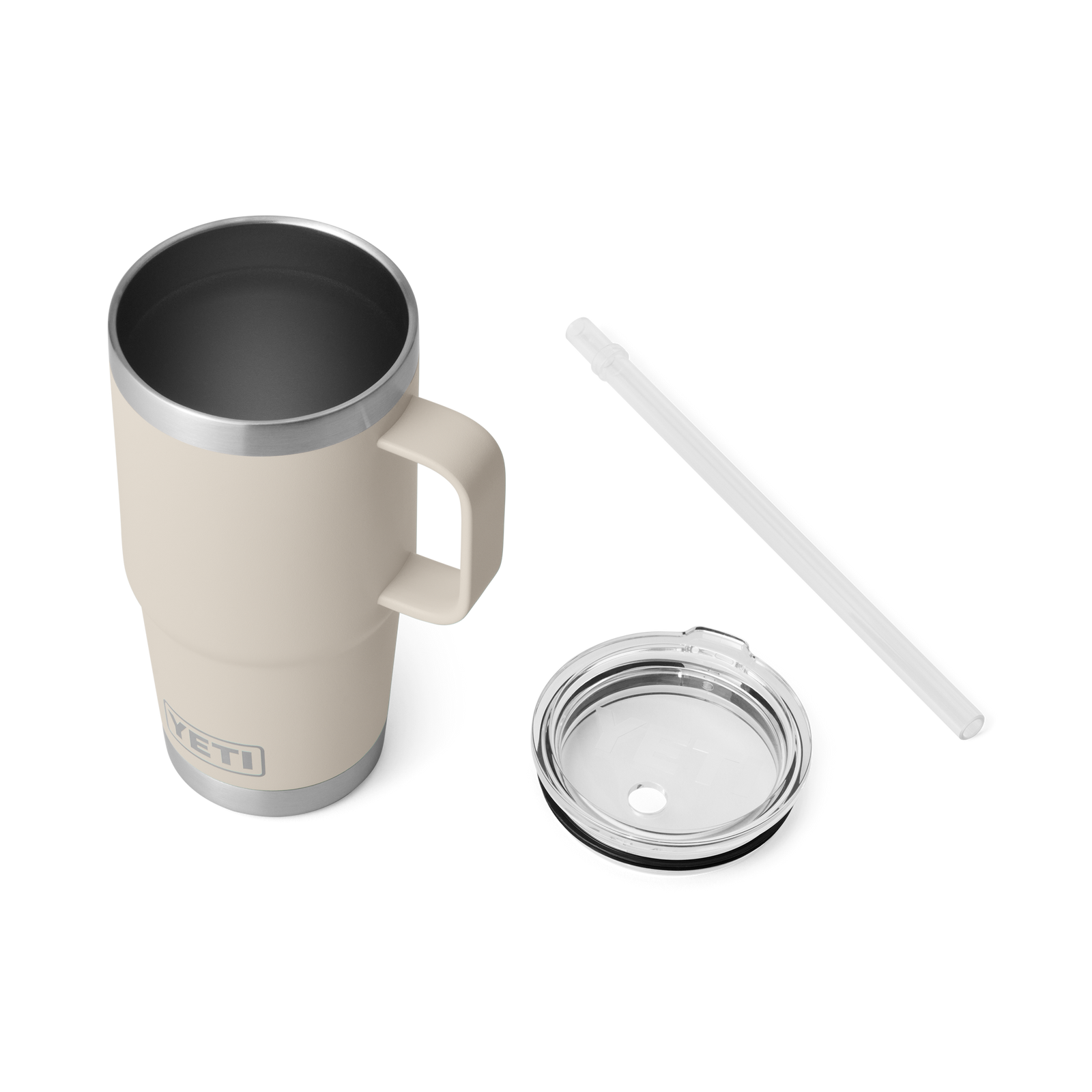 Yeti Rambler 25oz Straw Mug - Cape Taupe