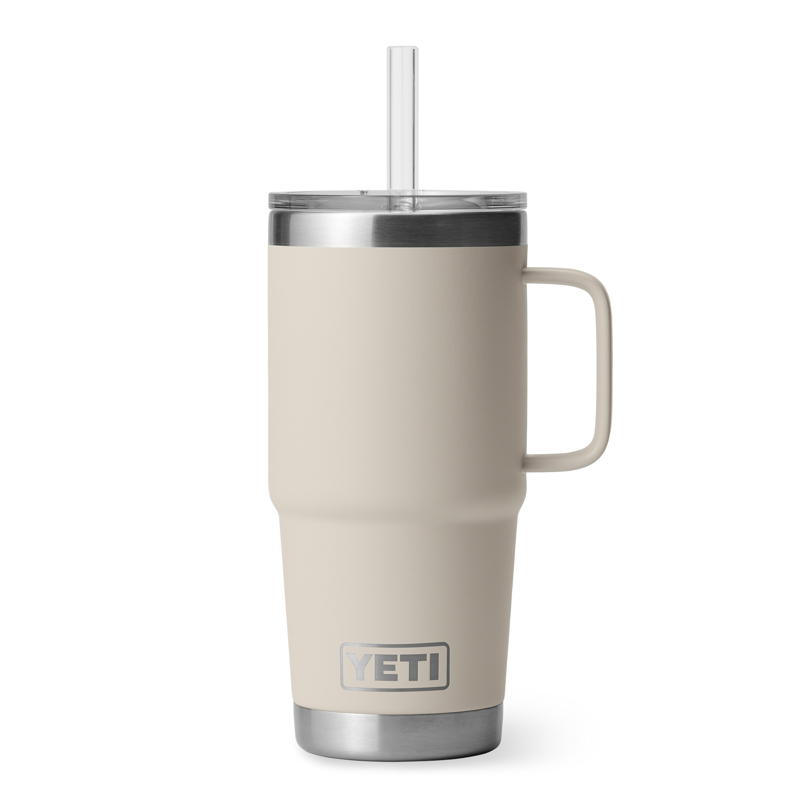 Yeti Rambler 25oz Straw Mug - Cape Taupe