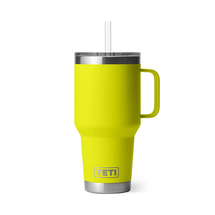 Yeti Rambler 35oz Straw Mug - Fire Fly Yellow