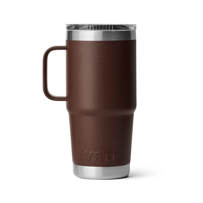 Yeti Rambler 20oz Travel Mug - Wetlands Brown