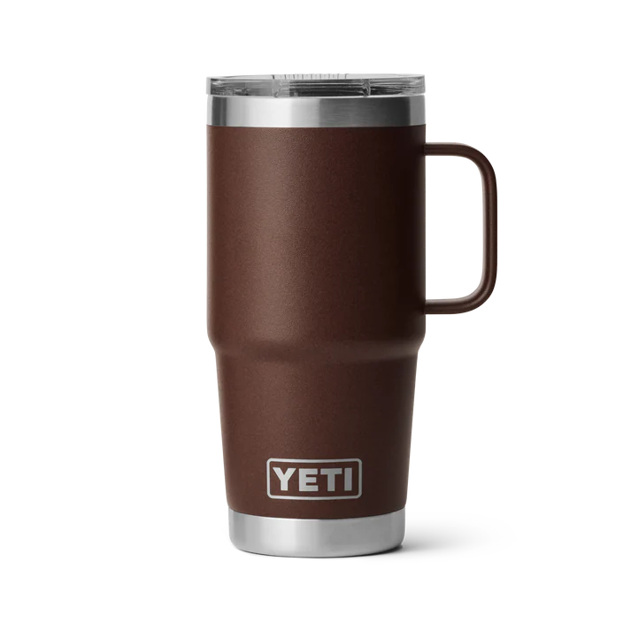 Yeti Rambler 20oz Travel Mug - Wetlands Brown