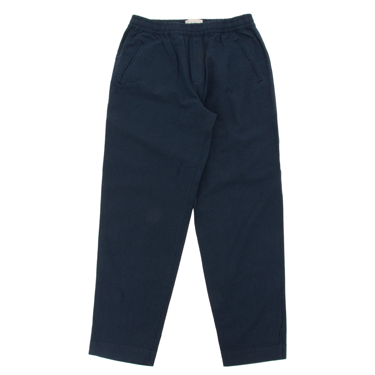 Folk Drawcord Assembly Pant - Ash Navy Poplin