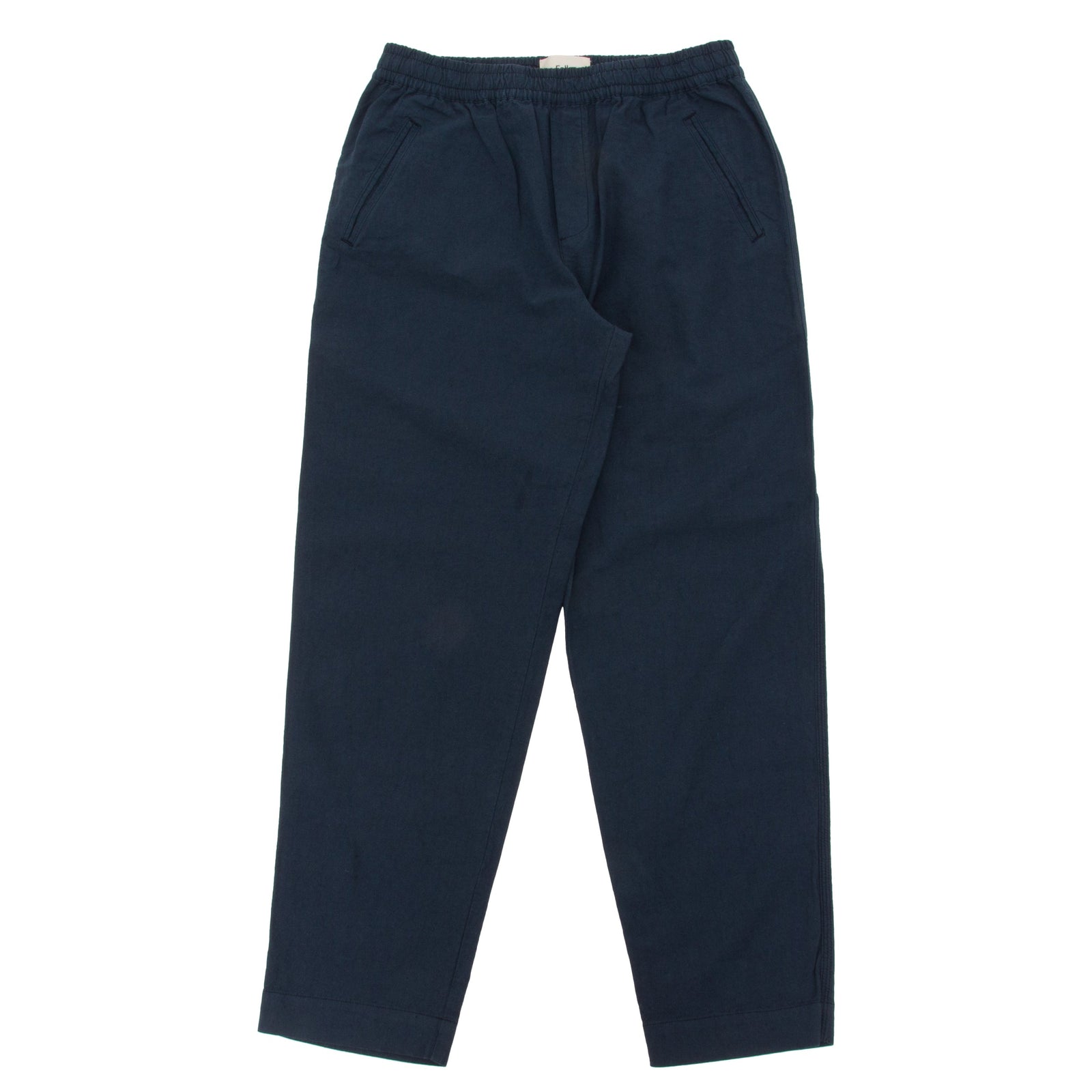 Folk Drawcord Assembly Pant - Ash Navy Poplin