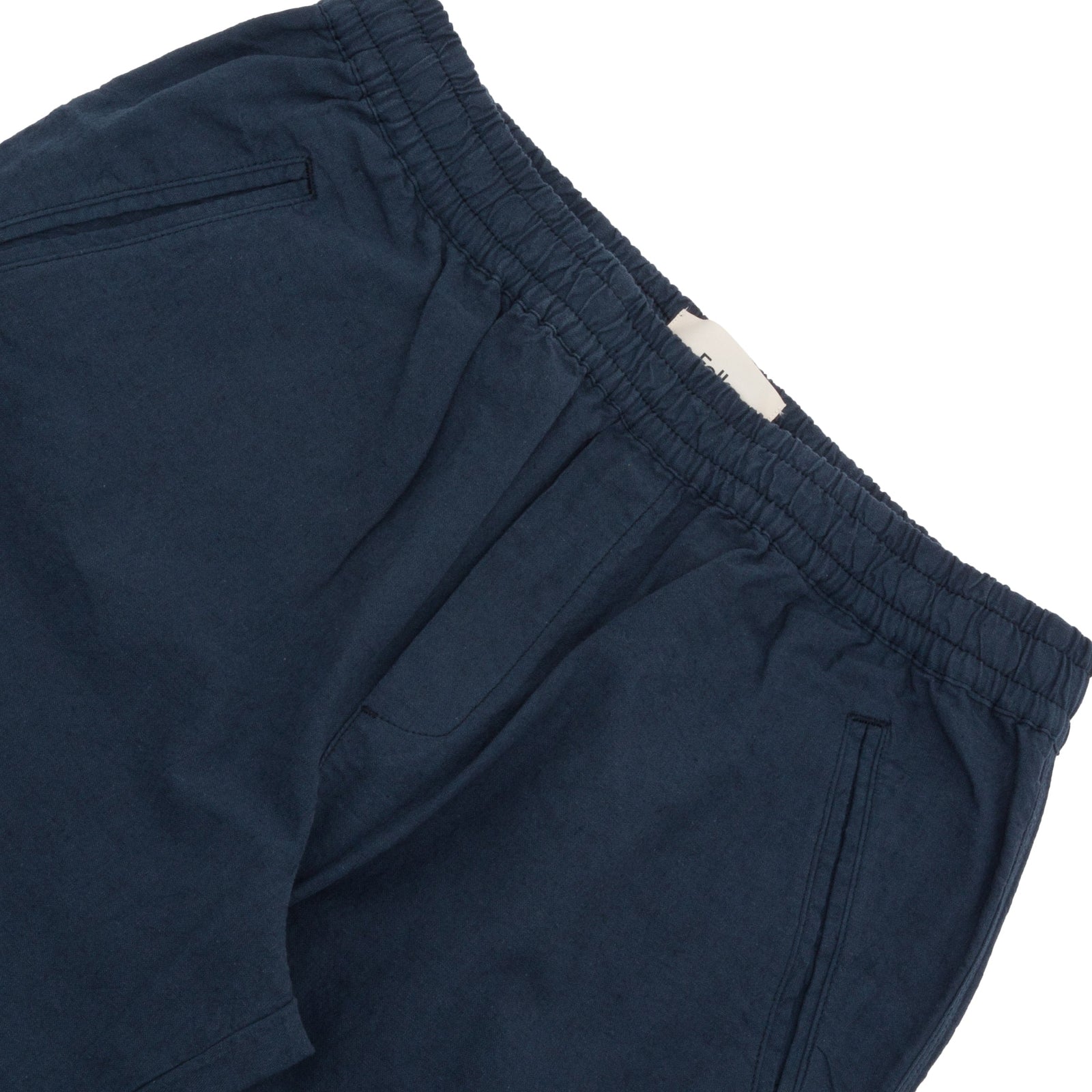 Folk Drawcord Assembly Pant - Ash Navy Poplin