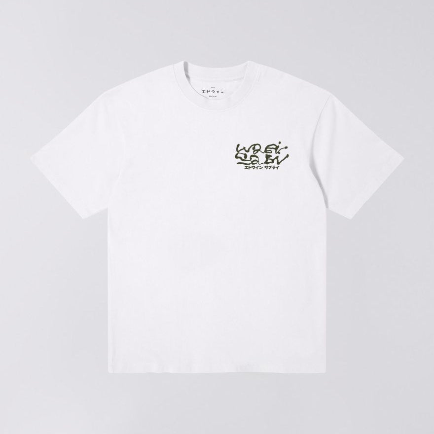 Edwin Embrace Imperfection T-Shirt - White