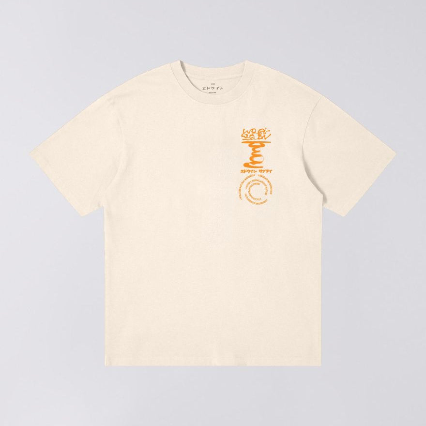 Edwin Priortise Authenticity T-Shirt - Whisper White