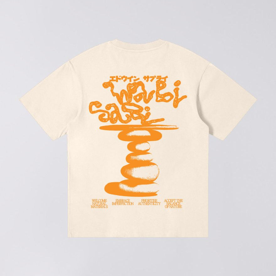 Edwin Priortise Authenticity T-Shirt - Whisper White