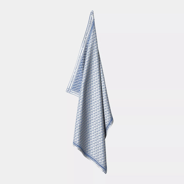 Tea Wip Buy the Carhartt WIP Tea Towel - White / Blue | Jingo Clothing