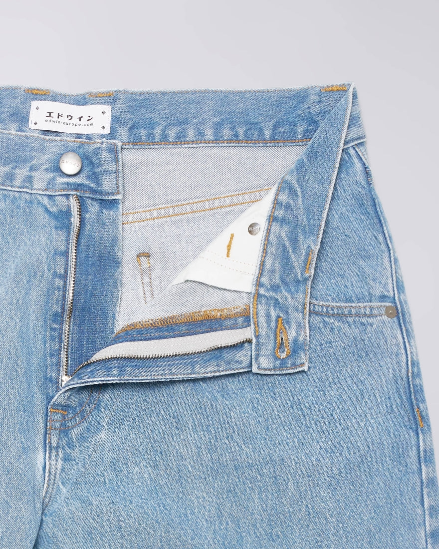 Edwin Tyrell Pant - Blue Heavy Bleach